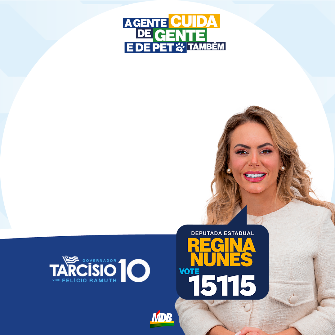 Moldura Regina Nunes — com foto